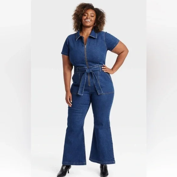 Denim jumpsuit NWT - Picture 1 of 5